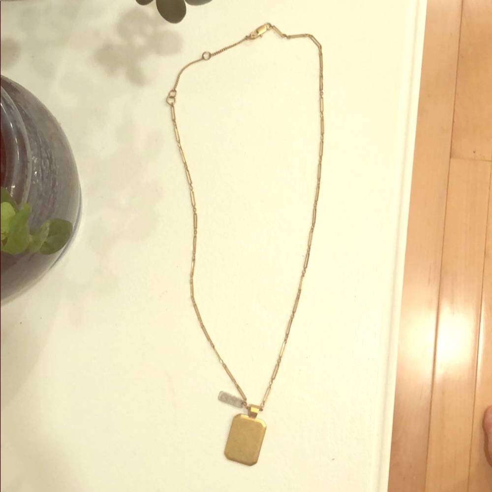 Madewell gold necklace